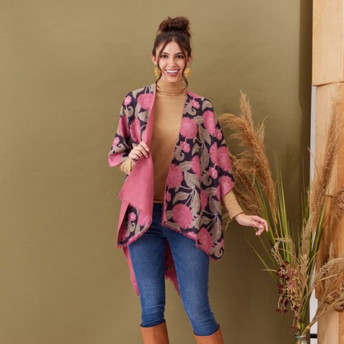 Chrysanthemum Flower Pink Kimono